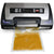 Liquid Capable Vacuum Sealer Cryovac Machine showing image of vacuum sealed liquid 