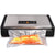 Pro-line VS-B2 Cordless Vacuum Sealer Cryovac Machine Showing Front on Machine with Vacuum Sealed Salmon
