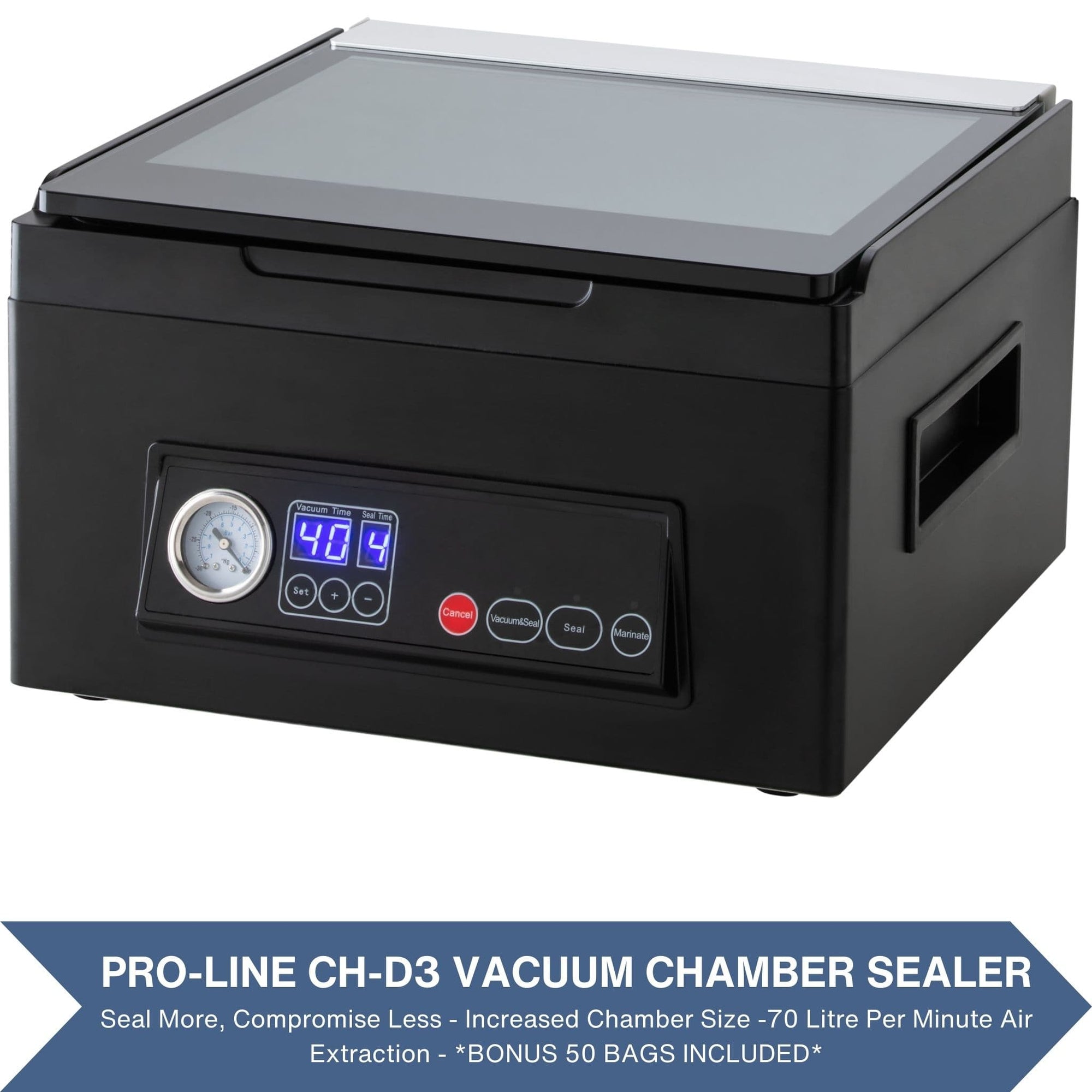 Pro-line VS-CHD3 Vacuum Chamber Sealer Cryovac Machine Domestic Model