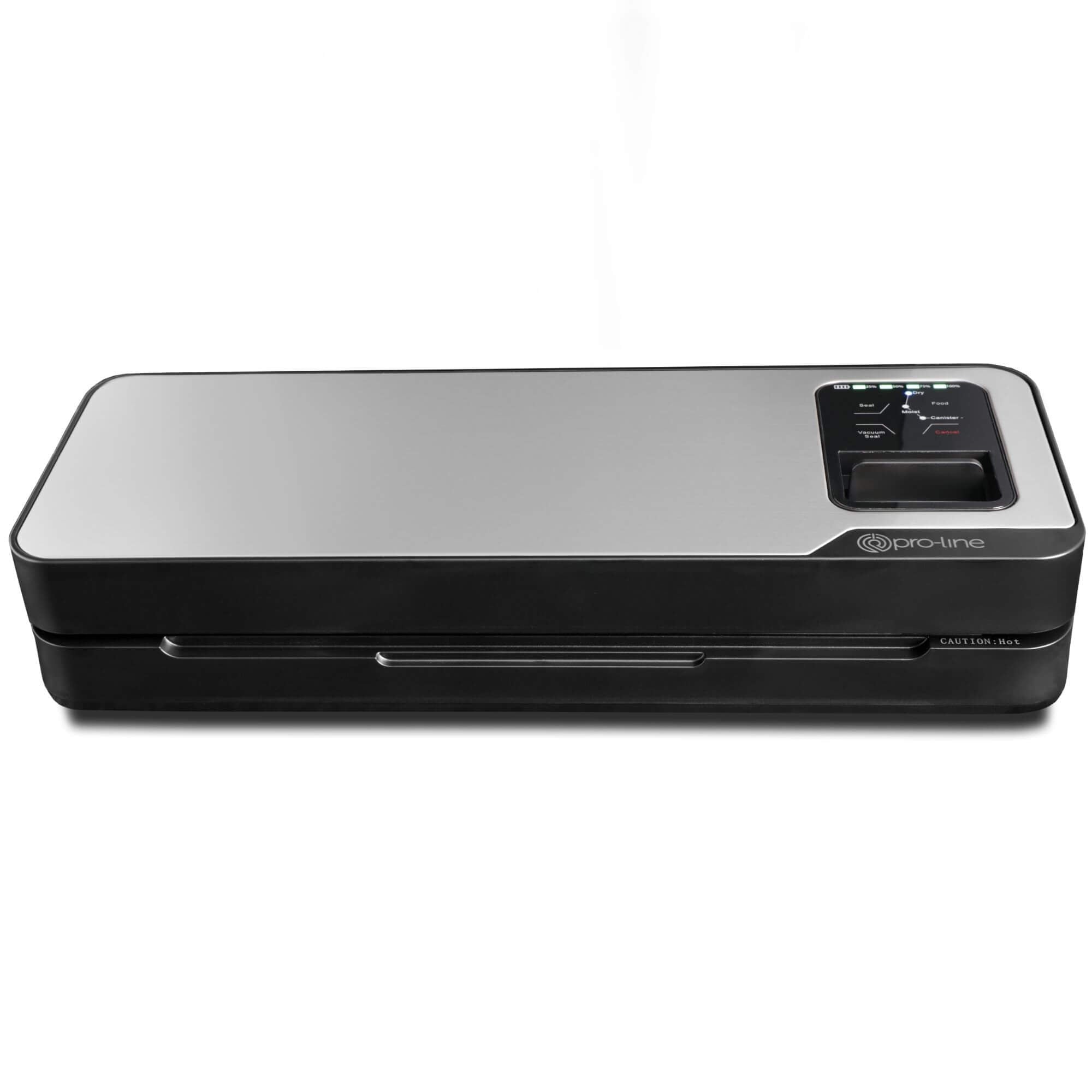 Pro-line VS-B1 Cordless Vacuum Sealer Cryovac Machine Portable & Rechargeable Showing Vacuum Sealer front on View