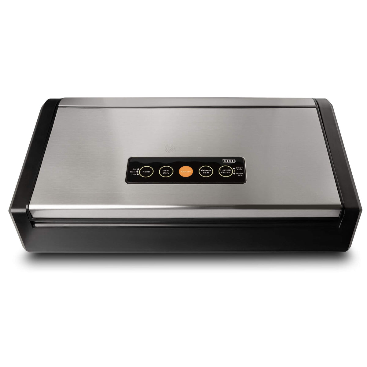 Pro-line VS-B2 Cordless Vacuum Sealer Cryovac Machine Rechargable &amp; Portable showing front on looking down view