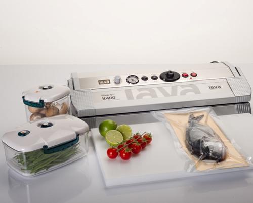 Lava V.350® Premium vacuum sealer - manometer display