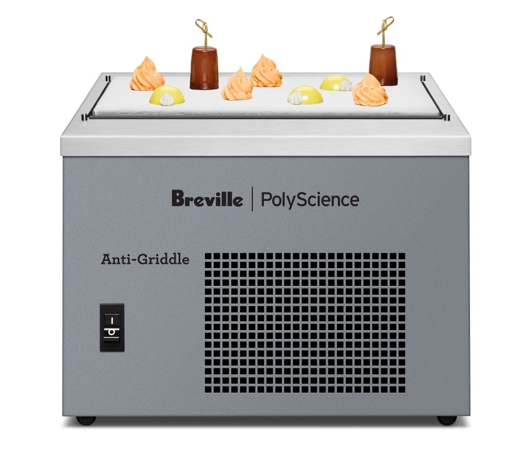 Polyscience Anti-Griddle with Food