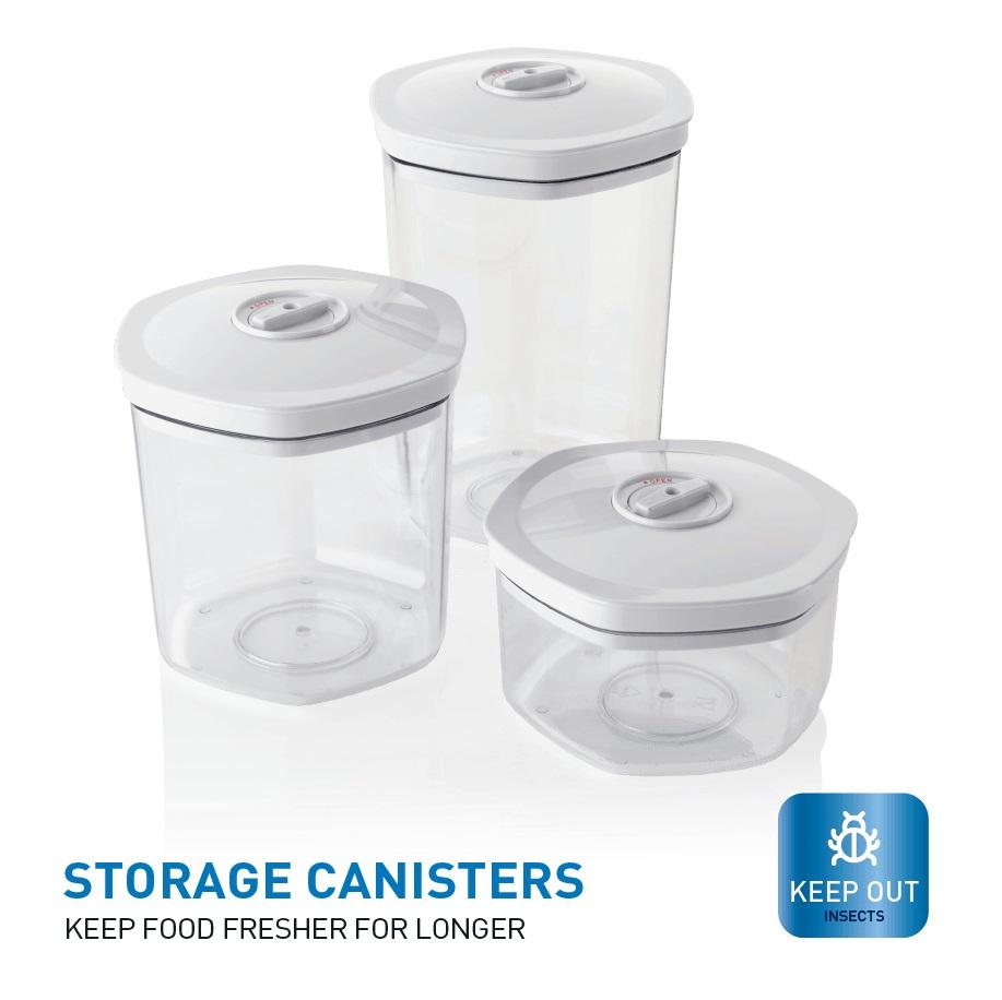 Vacuum Sealer Canisters 3Pk for Pro-Line D1 & C1 Vacuum Sealer Only Canisters Pro-Line 