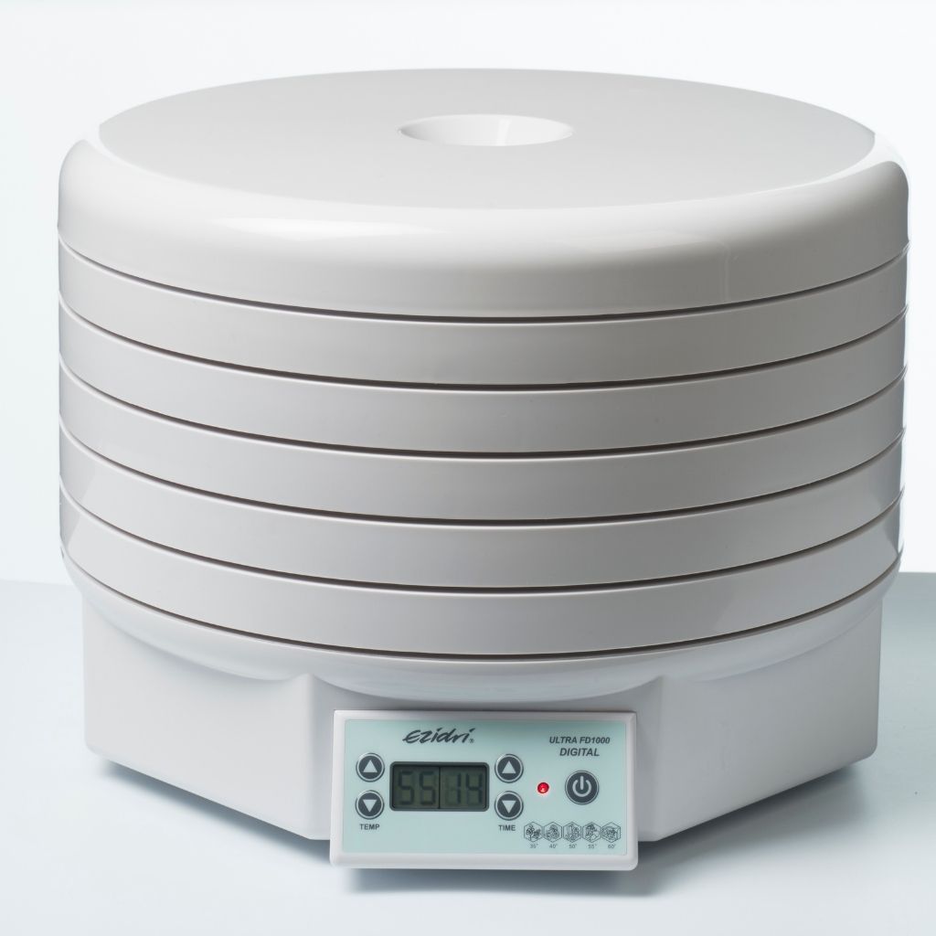 Ezidri Dehydrator Ultra FD1000 Fruit Dryer with 5 trays and lid