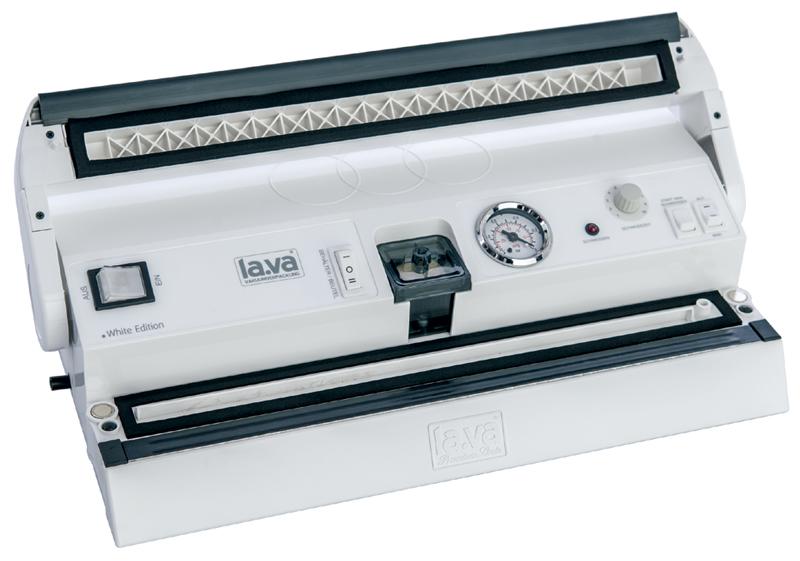 Lava Vacuum Sealer V.300 Premium White Limited Edition Vacuum Sealer Lava