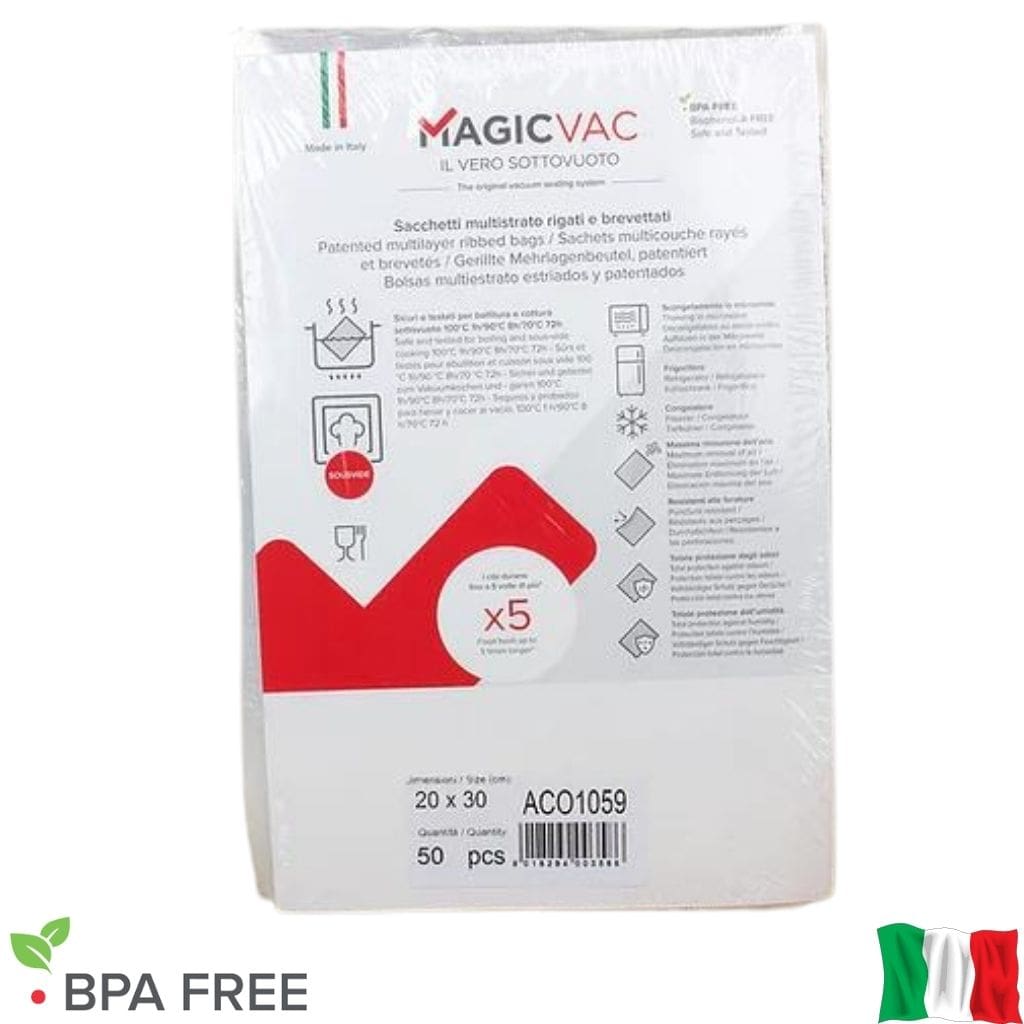 Magic Vac Vacuum Selaer Bags 20cm x 30cm 50 Pack BPA FREE