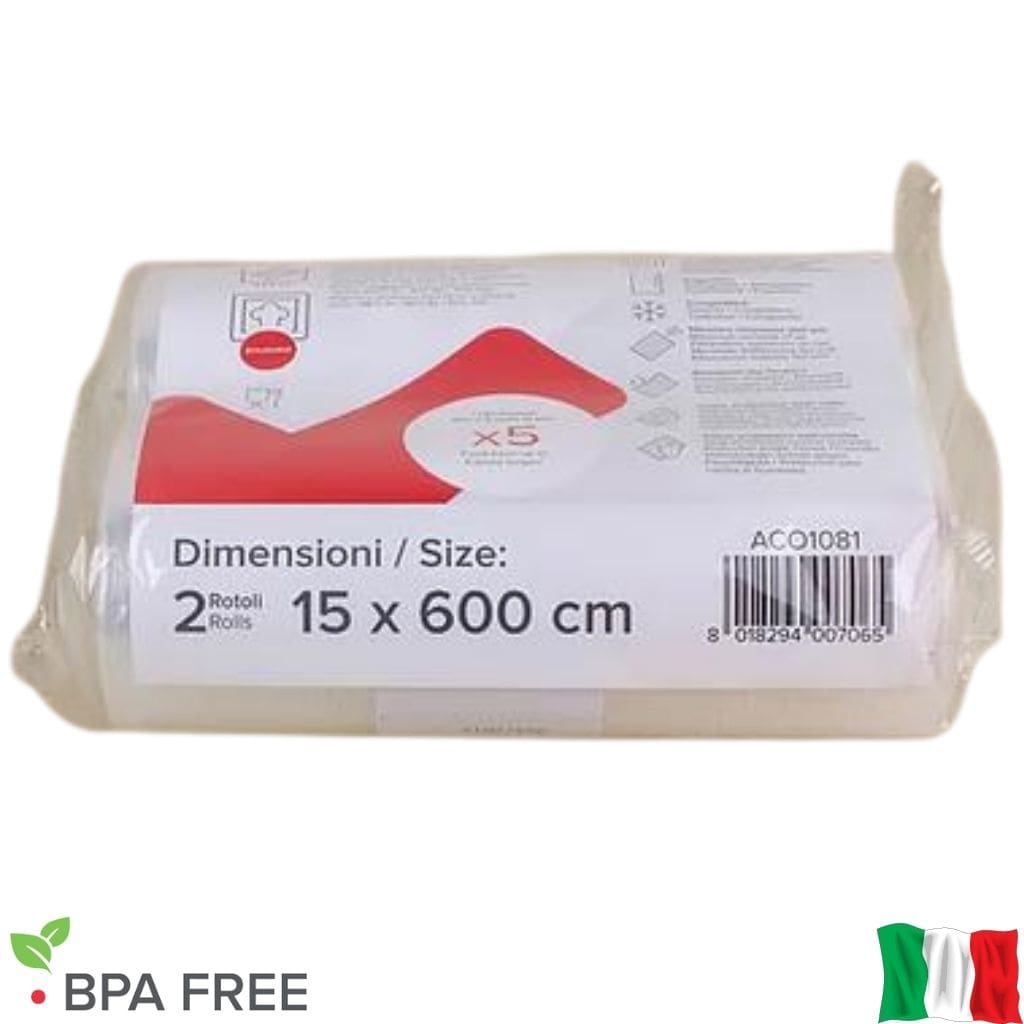 Magic Vac Vacuum Sealer Bags & Rolls Made in Italy Extra Thick