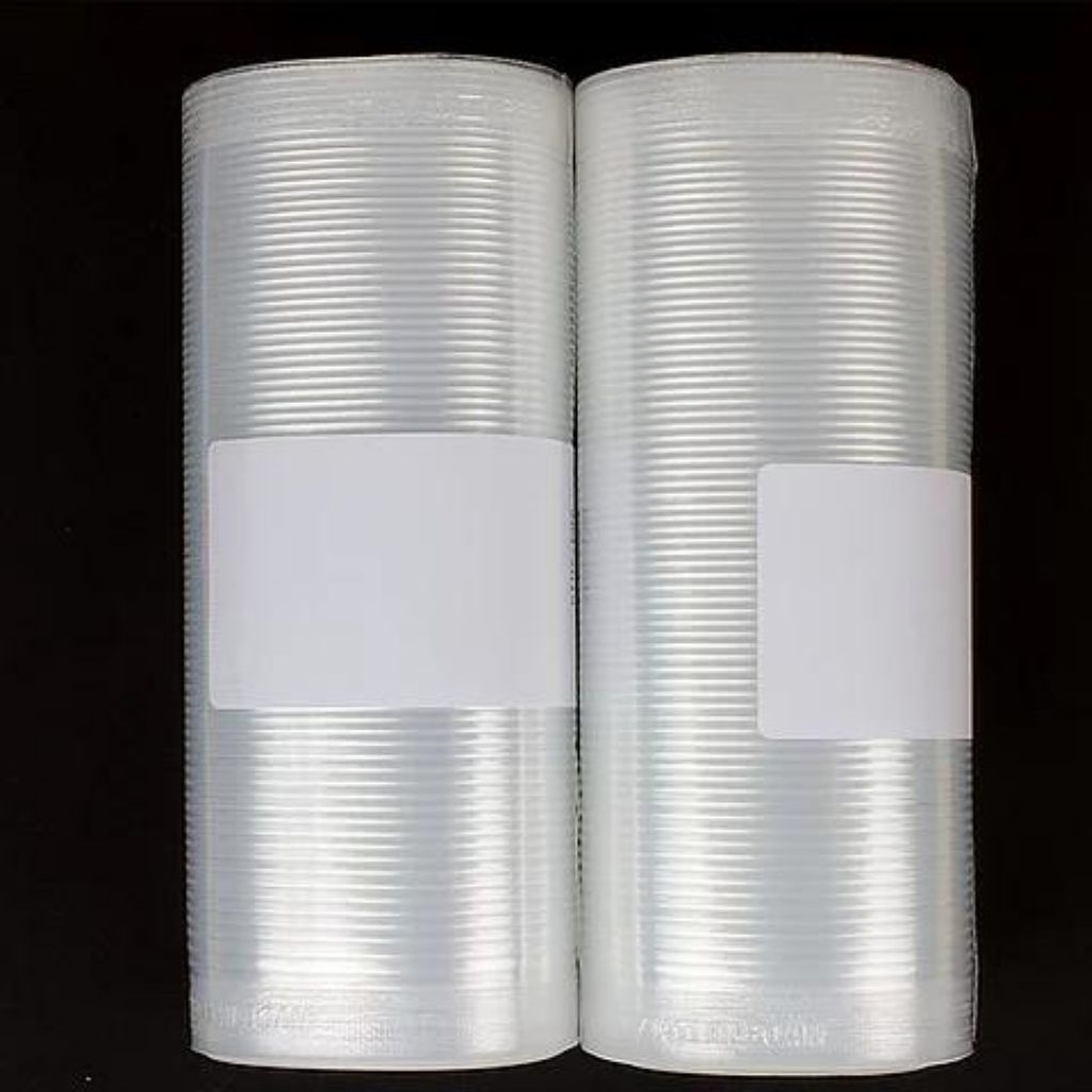 Magic Vac  Vacuum Sealer Bags and Rolls Picture of Channel Bags against Black background