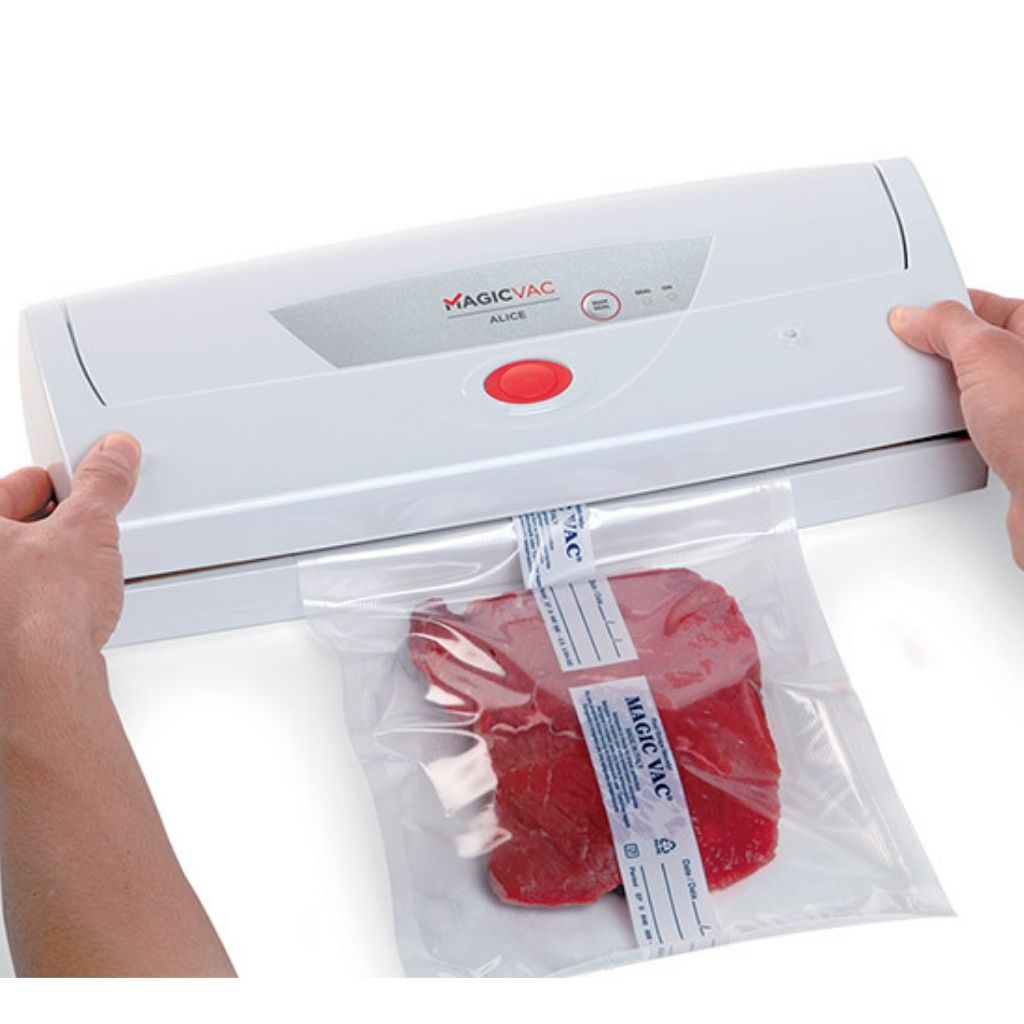 Magic Vac Alice Food Vacuum Sealer Cryovac Machine Vacuum Sealer Lid Closed