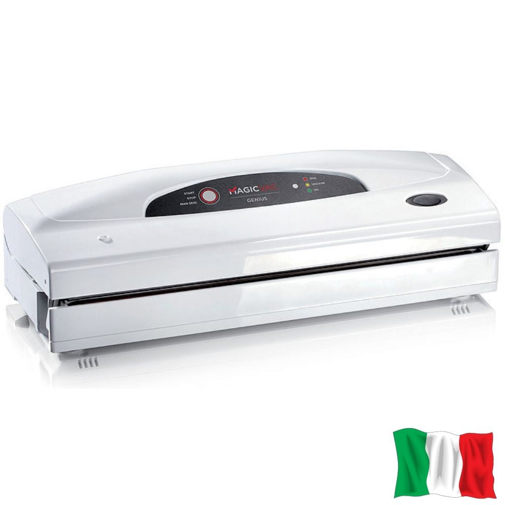 MagicVac Genius Vacuum Sealer Cryovac Machine Made in Italy 36 Month Warranty Premium Domestic