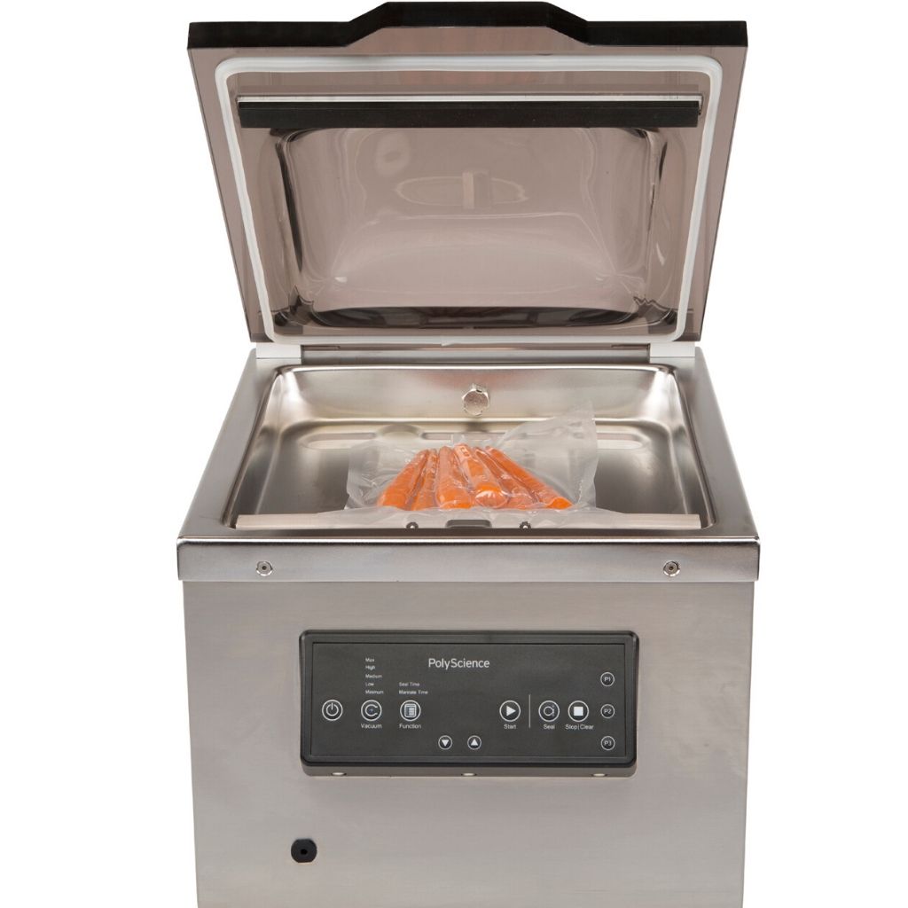 Polyscience 300 Series Vacuum Sealer Lid Open