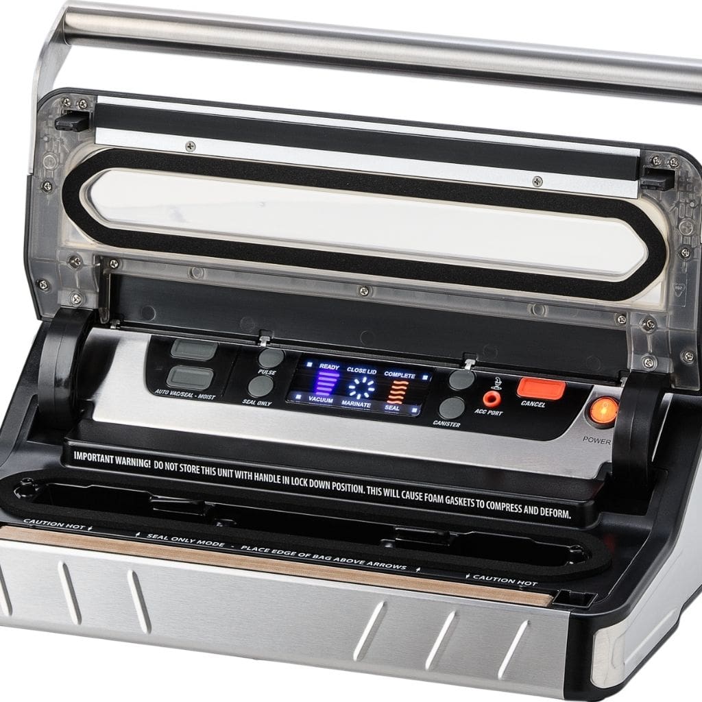 Pro-Line I30-1 Vacuum Sealer Cryovac Machine lid open 