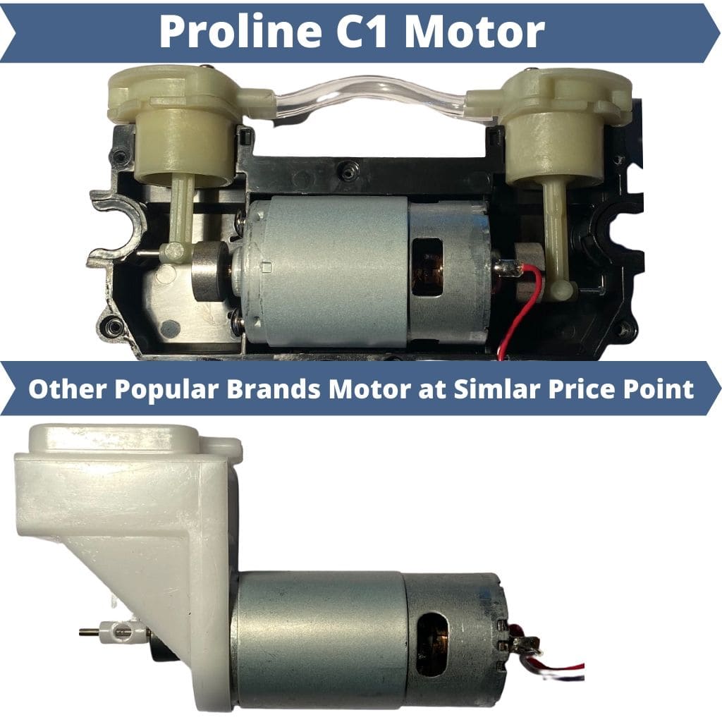 Proline C1 Vacuum Sealer Motor Comparison 