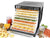 Sedona Combo Rawfood Dehydrator Dual Fan 9 BPA Free Plastic Trays Food Dehydrator Sedona