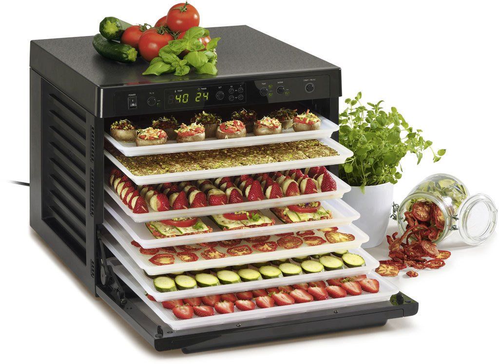 Sedona Classic Dual Fan Rawfood Dehydrator 9 BPA Plastic Trays Food Dehydrator Sedona