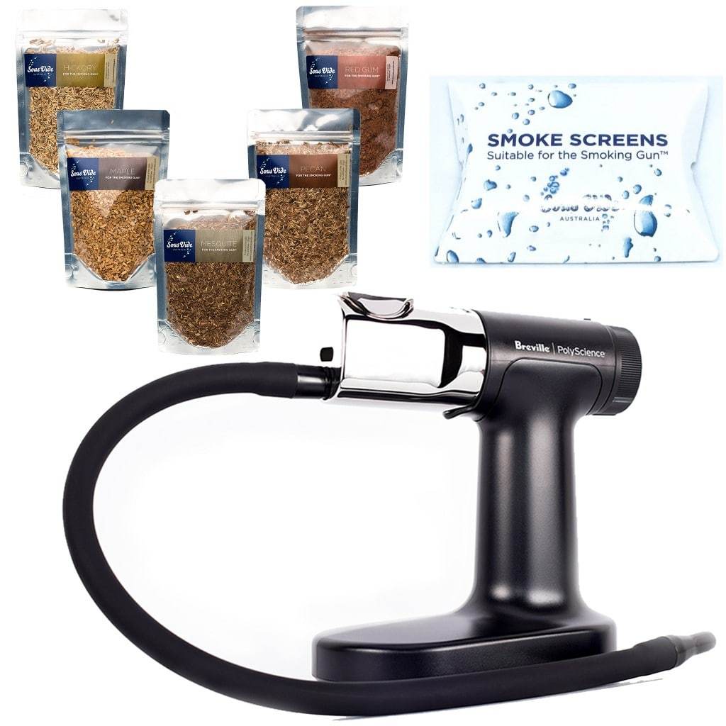 PolyScience Smoking Gun PRO Gift Pack 5 Woodchips &amp; Filters Smoking Gun PolyScience