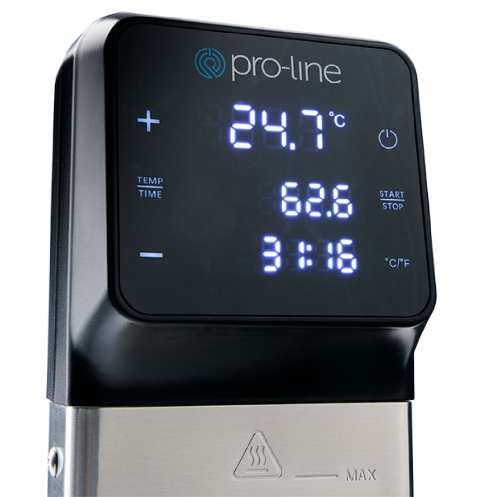 Pro-Line Sous Vide Machine Commercial Immersion Circulator LCD Display View