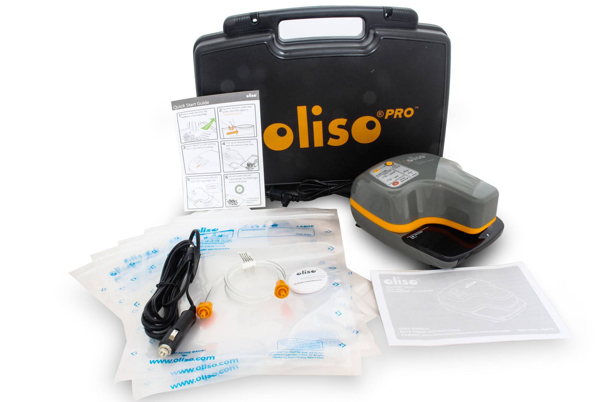 Oliso Pro Vacuum Sealer VS97A with Carry Case &amp; 12volt Adaptor Vacuum Sealer Oliso