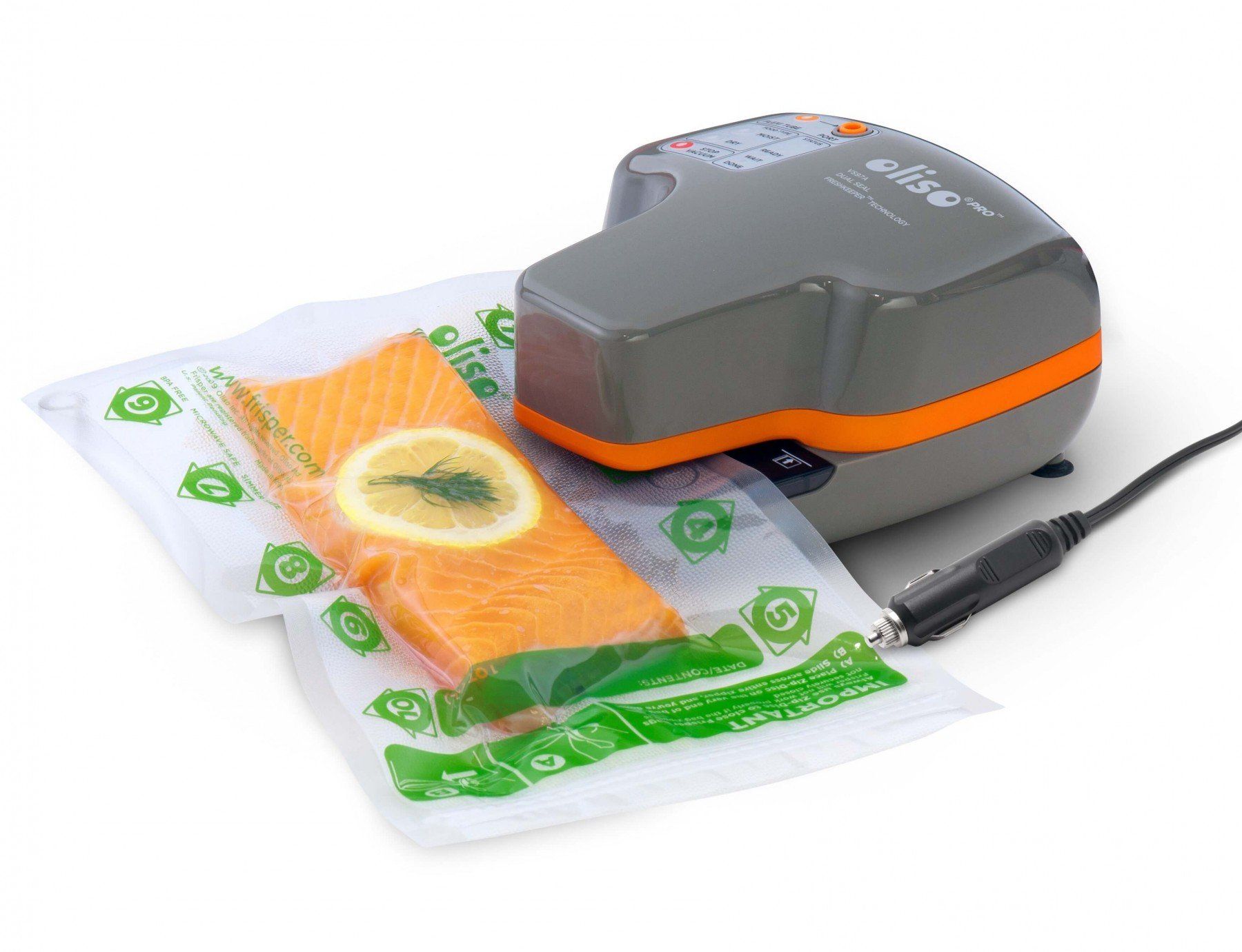 Oliso Pro Vacuum Sealer VS97A with Carry Case & 12volt Adaptor Vacuum Sealer Oliso